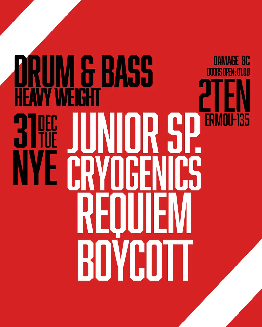 Drum & Bass Heavy Weight 31/12 [NYE]